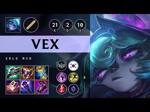 Vex Mid vs Hwei - KR Challenger Patch 25.20