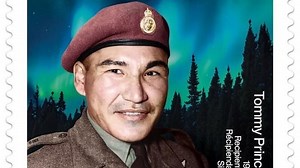 Postage stamp honours Canadian Indigenous war hero