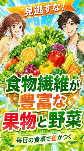 【お腹スッキリを叶える！毎日の食事に少しずつ取り入れたい食物繊維が豊富な果物と野菜】◯