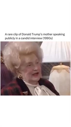 Historic Moments on Instagram: "Born in 1912 on the Isle of Lewis in Scotland , Mary Anne MacLeod Trump moved to New York in 1930 with very little, arriving during the Great Depression. She worked as a domestic servant before marrying Fred Trump, later becoming a US citizen in 1942 She raised five children, including Donald Trump, while holding tightly to her Scottish roots, faith, and quiet discipline. Known for being reserved but strong, she stayed out of the spotlight yet shaped her family in