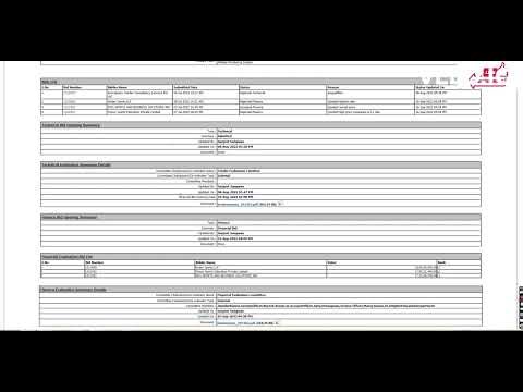 how to download tender documents/ price bid of seller/bidder of old tenders on eprocurment portal