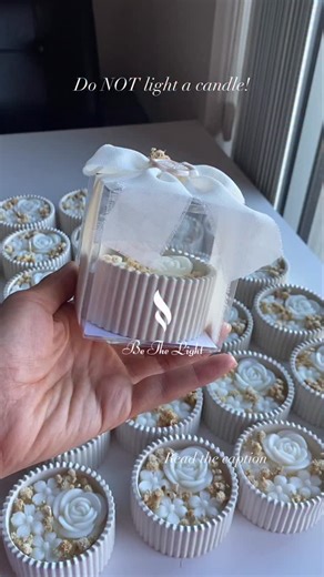 While a candle decorated with dried flower (or any dried botanicals) can be beautiful, lighting it is strongly discouraged due to a significant fire hazard. If you must burn the candle, you should remove all the dried flowers before lighting the wick. If they are embedded in the wax, you should try to carefully remove them as the wax melts and they become exposed, or only burn the candle until the melt pool reaches the area before the botanicals. Never leave the candle unattended. Here are the m