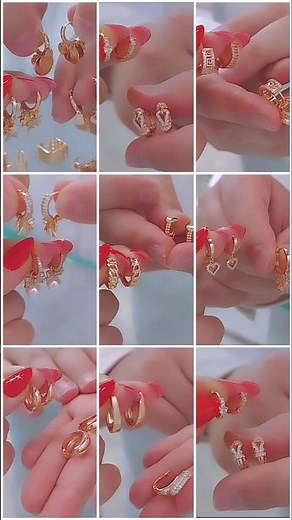 Beautiful Latest 22K Gold Hoop Earrings Collection 2026 ✨ | Trending Gold Earrings Designs | Luxury