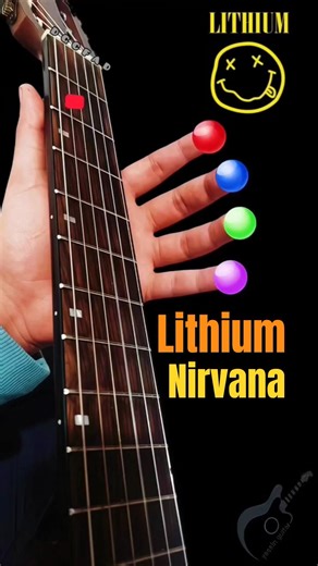 How to play Nirvana - Lithium Guitar lesson #lithium