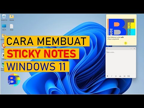 Cara Membuat Sticky Notes di Desktop Komputer Windows 11