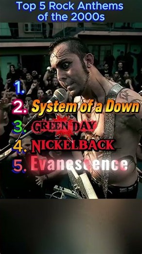 Top 5 Rock Anthems of the 2000s — Linkin Park, Evanescence & More