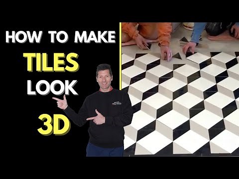 Learn this amazing 3D Tile technique, how to make tiles look fantastic