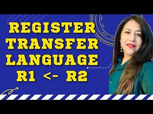 Chapter - 4 Morris Mano | Register Transfer Language | Computer System Architecture | CAO | COA