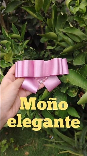 Moño Elegante Fácil | Lazo para Niñas Paso a Paso