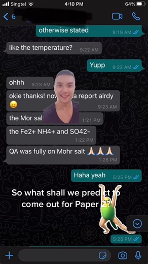 What I predicted for #olevels2021 came out . . #sebacademy #learningisfun #learnontiktok #chemgod #olevels #jae #jc #h2 #chemtuition #chemistrytuitionsingapore #chemistryisfun #funexperiments #chemistry | Seb Academy