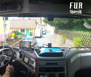 Respect for the Bus Driver 👏👍 Credit: YT: Truck Driver Germany - https://www.youtube.com/c/TruckDriverGermany IG: @truck_driver_world - https://www.instagram.com/truck_driver_world/ | Fur University