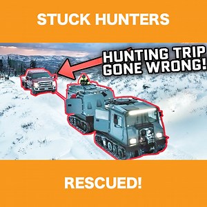 When these hunters got stuck I knew we had to step in💪 | Heavy D