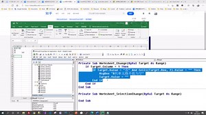 Excel通过VBA根据条件限制单元格有效值