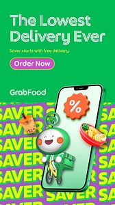 GrabFood’s Saver Delivery. Affordable meals, saver delivery in your city! | Grab | Facebook
