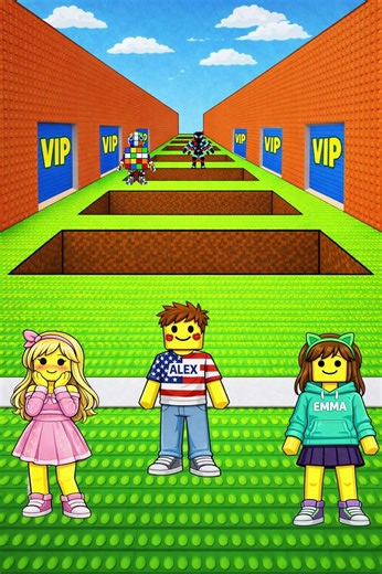 Escape Tsunami Roblox (Alex) | 2D Animation