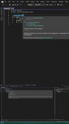F# Winforms in 60 Seconds