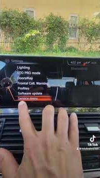 How to unlock the secret I drive menu on a BMW, this should work on most BMWs out there. #bmw #cars