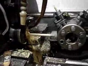 Brown & Sharpe 2G screw machine in more action