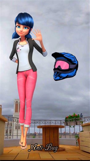 Miraculous characters as helmet | #miraculous #shorts #viral