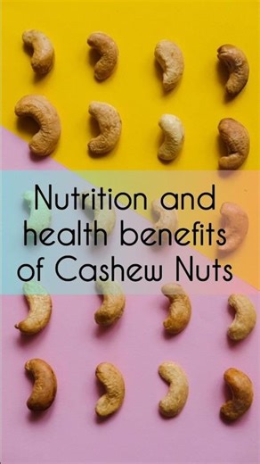 “Cashew Nutrition Facts You Should Know!” #shorts #foodfacts #facts #healthyeating