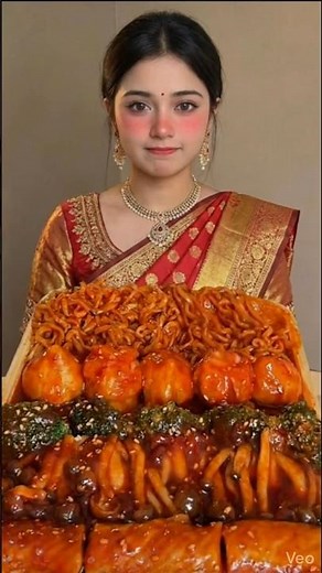 ASMR Eating Chowmein & Eggs 🍜🥚 | Super Satisfying & Relaxing Eating Sounds | No Talking #asmr #viral