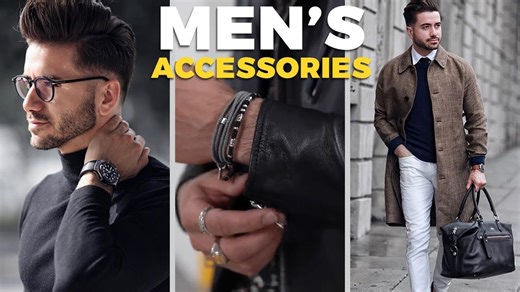 10 accessories every man must have - men's fashion