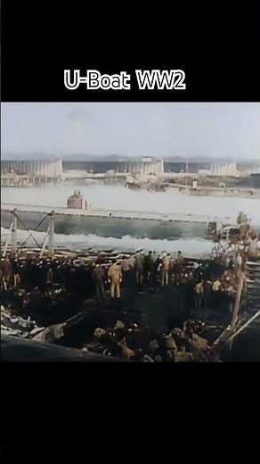 WW2 1942 | Das Boot Launch Germany U-Boat #militaryhistory #navalhistory #uboat