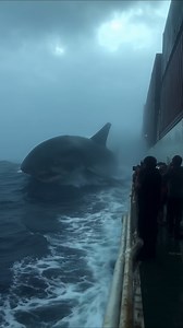5M views · 19K reactions | Ship Crew Films Colossal Shark Circling Cargo Vessel Near New Zealand #shark #newzealand #cargo #megalodon | Most Amazing Top 10 | Facebook