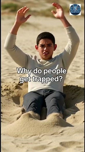 What Happens If You Fall Into Quicksand | Real Science Behind Dangerous Natural Trap #science #facts