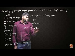 4.1 Functions of Complex Variables: Analytic Function