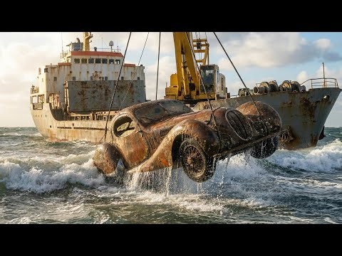 We Pulled A $10 Million Masterpiece Out Of The Sea! 😱 (Talbot-Lago T150-C)