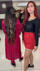 1.8M views · 10K reactions | Hair extensions Kya Kya lag rahe h log ☹️ | Manju Chaudhary | Facebook