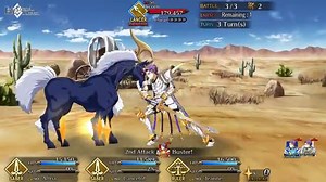 11K views · 918 reactions | [★4 (SR) Lancelot (Saber) Animation Update!] Take a look at the new battle sprite and Noble Phantasm animations added with the recent game update! Plus, Noble Phantasm animations will be displayed in full screen resolution for devices that allow full screen display! #FateGOUSA | Fate/Grand Order USA | Facebook