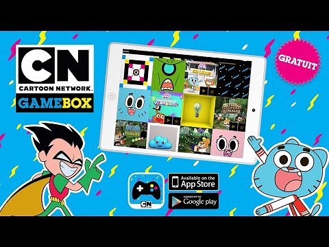 DÉCOUVREZ CARTOON NETWORK GAMEBOX, LA NOUVELLE APPLICATION DE CARTOON NETWORK DES LE 2 AVRIL