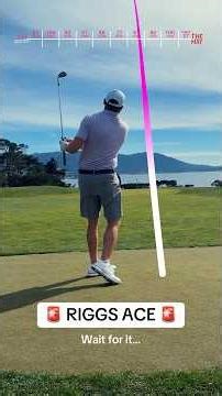 🚨 RIGGS ACE AT THE HAY!!! 🚨 Every shot from Riggs’ round at Pebble’s Par 3 course. #PinkWhitney