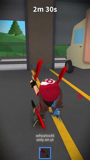 THROW ONLY MURDERER ROUND🔥 !! #roblox #robloxfyp #mm2