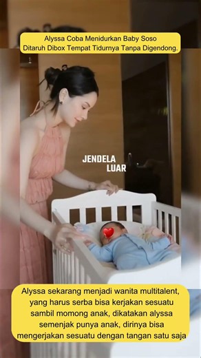 Baby Soso Sangat Lucu Saat Ditidurkan Alysa