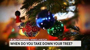101K views · 234 reactions | When do you take down your Christmas tree? 65% of Americans wait to take their tree down until after New Year’s, according to one poll — which is also in accordance with the “Twelfth Night” tradition. https://cbsn.ws/3GijcEw | CBS Mornings | Facebook