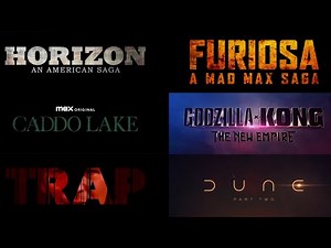 Warner Bros Pictures | Title Cards Form Trailer All 2024 WB