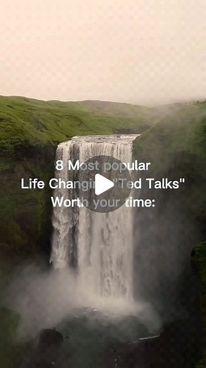 Tamanna on Instagram: "8 Most popular Life Changing "Ted Talks" Worth your time: #reelsinstagram #explorepage #motivational #motivation #motivationalquotes #tedtalks #tedtalk"