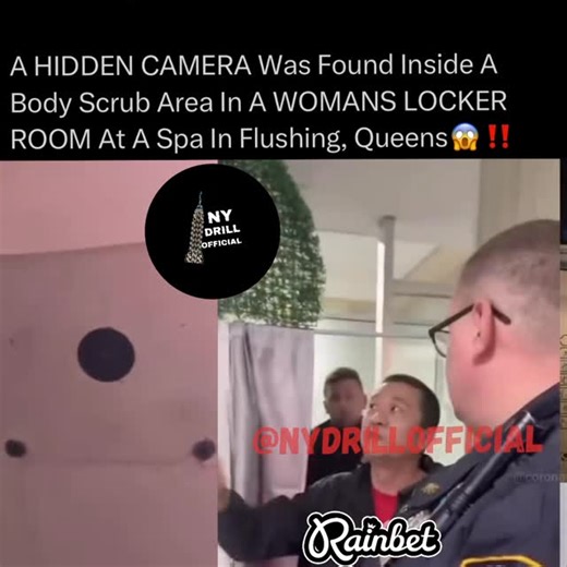 NY DRILL OFFICIAL on Instagram: "NYC Woman & Police PRESSED this Chinese spa owner (flushing queens) for putting hidden cameras in women’s locker room and when questioned about it and after she called the police he took the cameras out immediately before cops came and got pressed (via: @coronavirusny ) @nydrillofficial2"