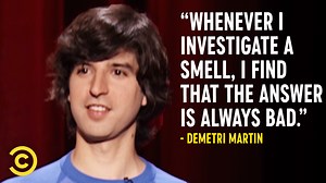10K views · 191 reactions | In this classic Comedy Central Presents, Demetri Martin talks about fruit baskets, the word “dude” and the place where his jokes come from. Original airdate: March 19, 2004 | Comedy Central Stand-Up | Facebook