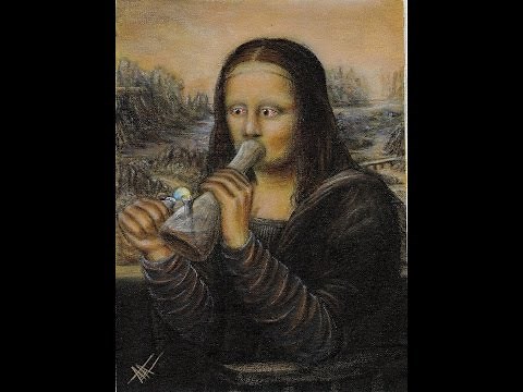Best Funny Mona Lisa Parodies La Gioconda Painting NO Panic! at the Disco