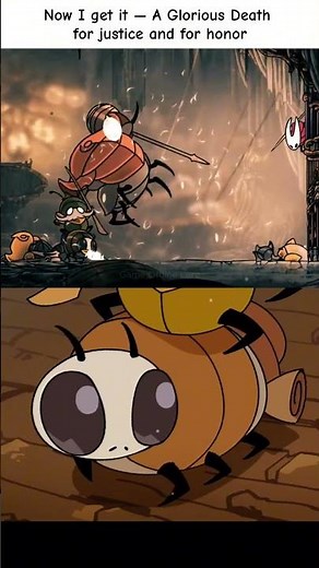 It was a Glorious death in Silksong