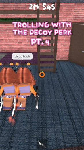 MM2 trolling with the decoy perk | #murdermystery2 #robloxfyp #mm2fyp #trolling #fails