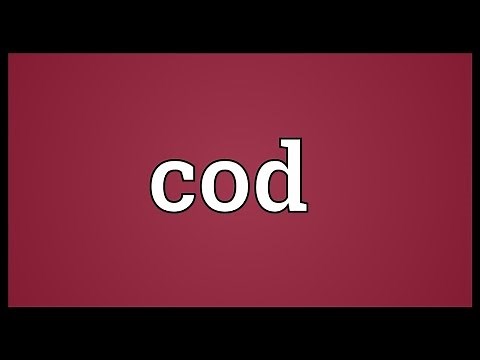 Cod Meaning
