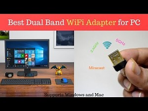 Best Dual Band 2.4/5GHz WiFi Adapter for PC | Miracast | 802.11ac | TP-Link | Wireless USB Adapter