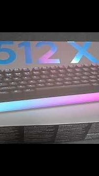 Logitech G512 X 75 Unboxing + Palm Rest