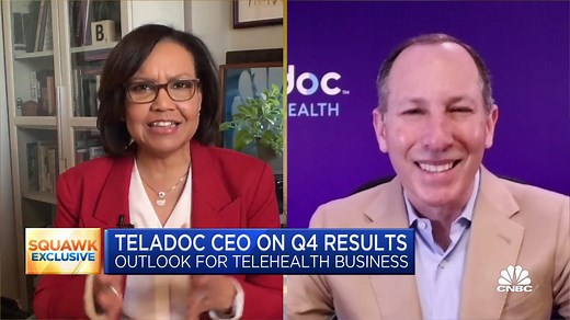 Teladoc CEO on fourth-quarter results and 2021 growth forecast for telehealth business