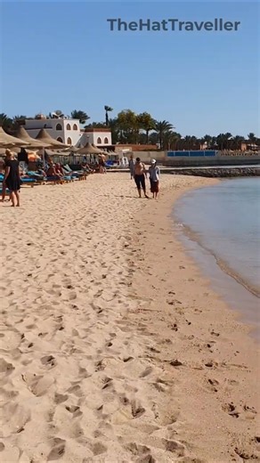 Walking on the Beach 🌴 Giftun Azur Resort | Hurghada #giftunazur